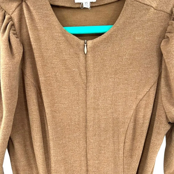 dRA Los Angeles Hyde Jumpsuit Mocha Brown Tan Long Sleeve Size‎ XS - Picture 4 of 13